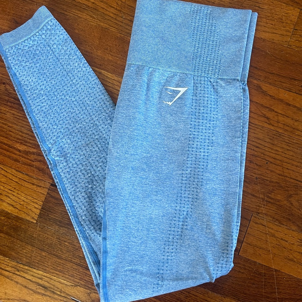 Gymshark Vital Seamless Light Blue leggings